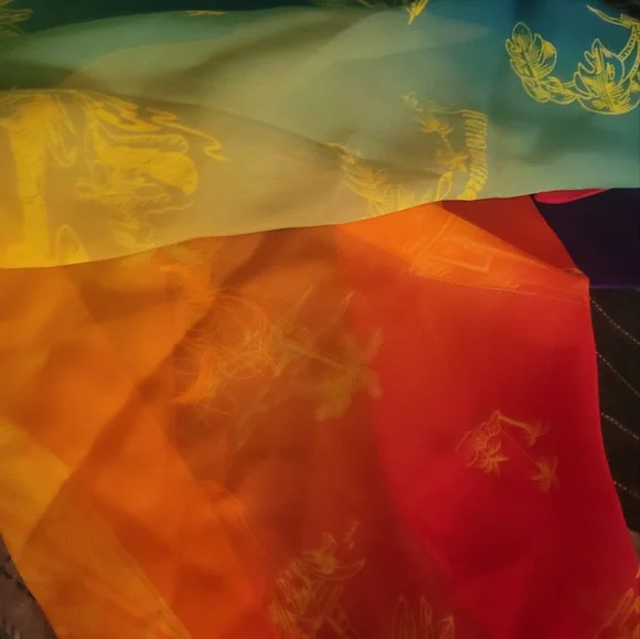 BURNING MAN SPECIAL New Beautiful Island Scarf - Picture 5 of 5